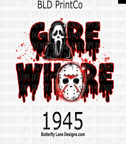 D1945 Gore Whore-Scary movie