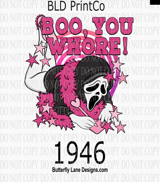 D1946 Boo- You whore
