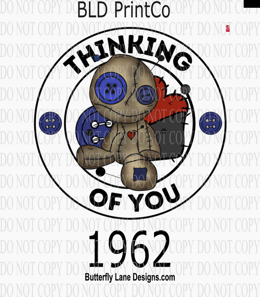 D1962 Thinking of you- boy voo doo