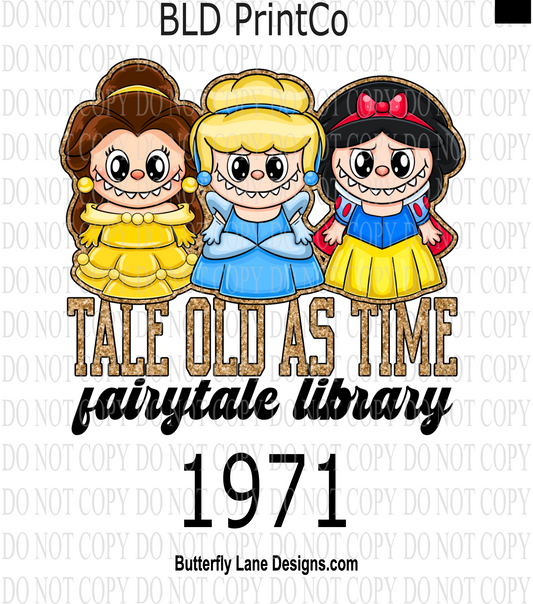 D1971 Tale as old as time library
