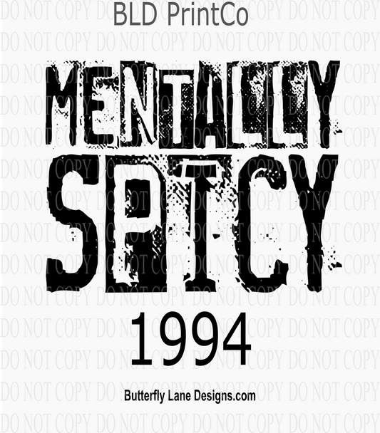 D1994 Mentally Spicy