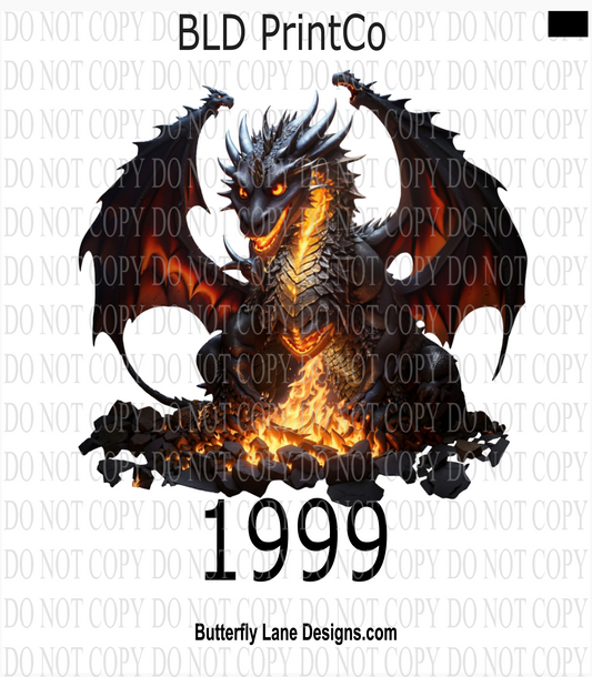 D1999 Black Fire Dragon