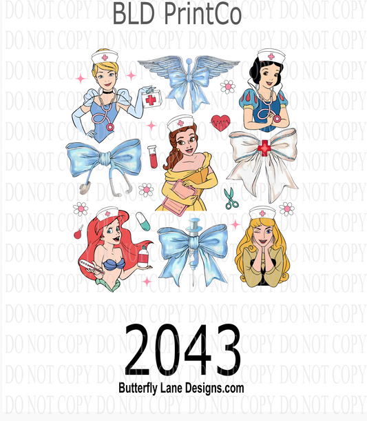 D2043 Nurse Princess Grids