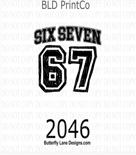 D2046 6-7 Jersey Style