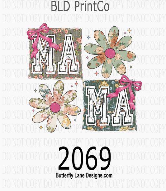 D2069 Floral mama