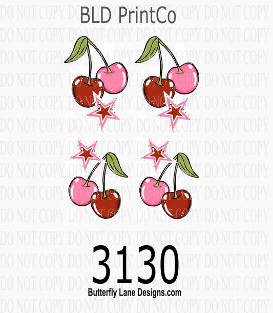 Sweet But Petty | Mini Cherry & Star Accents | D3130