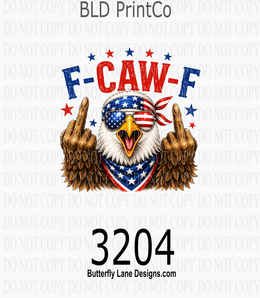 F-CAW-F | Patriotic Eagle | D3204