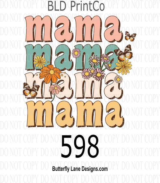 D598 Mama-Mama-Mama-Vintage style