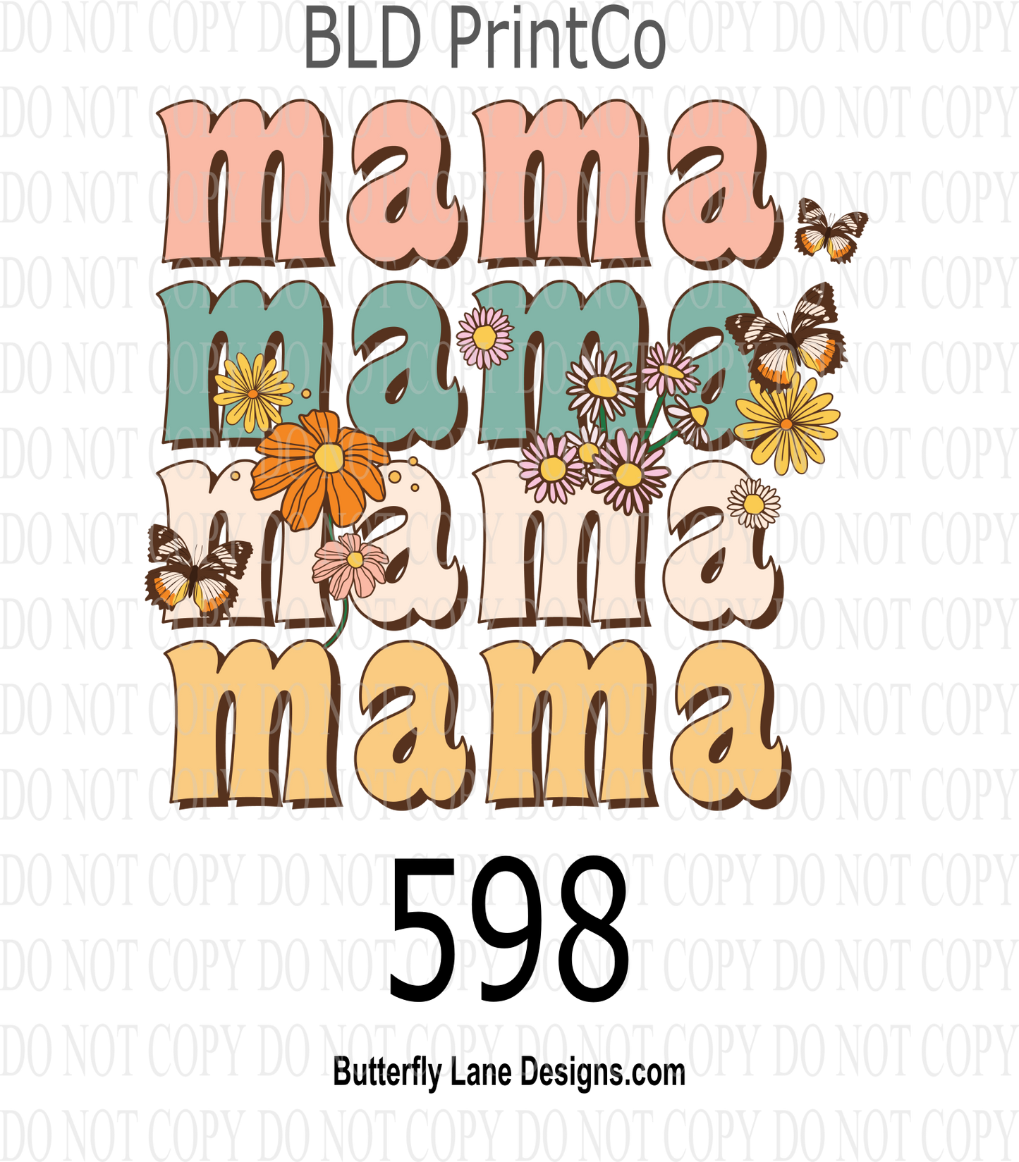 D598 Mama-Mama-Mama-Vintage style