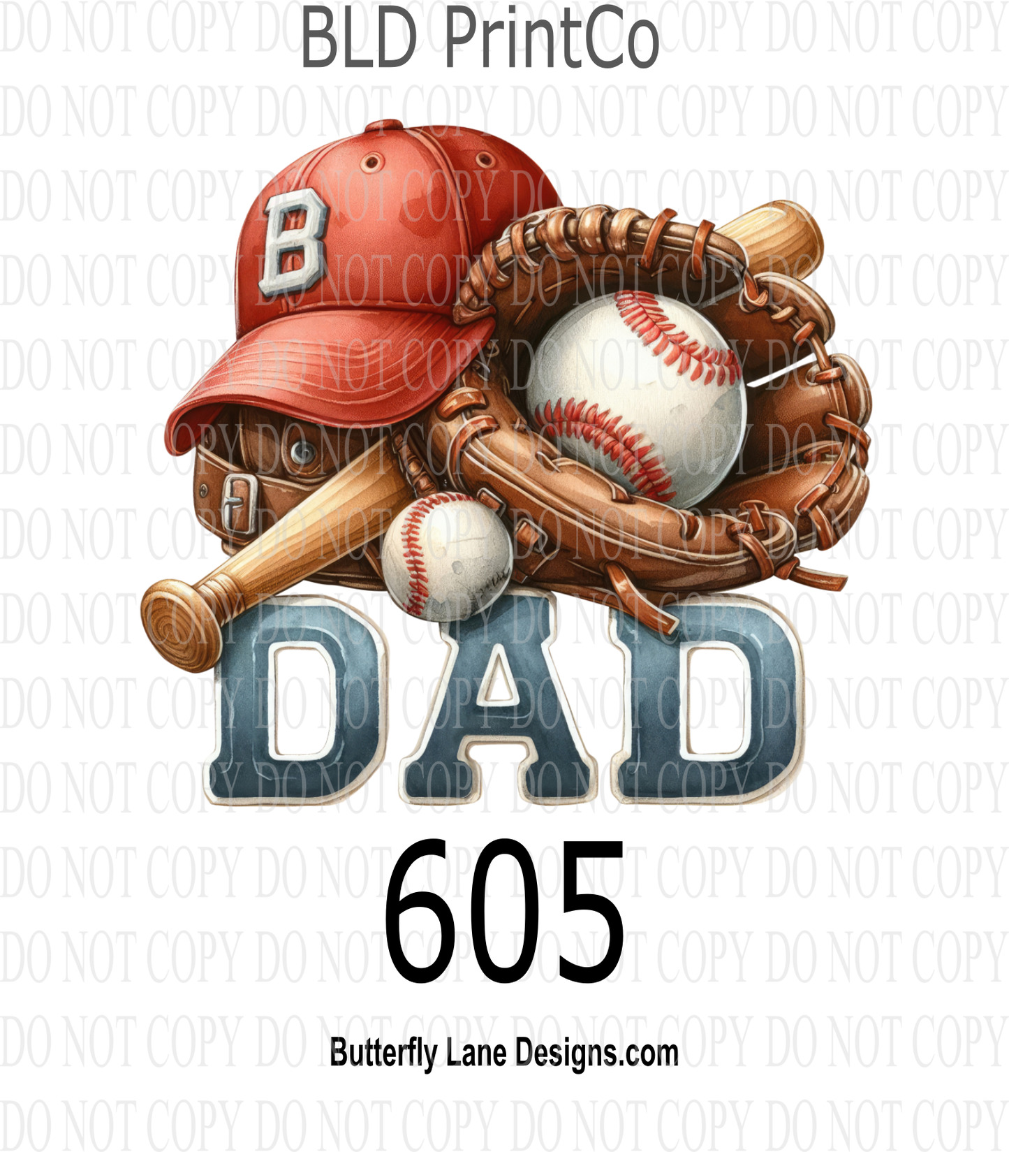 D605  Baseball Dad