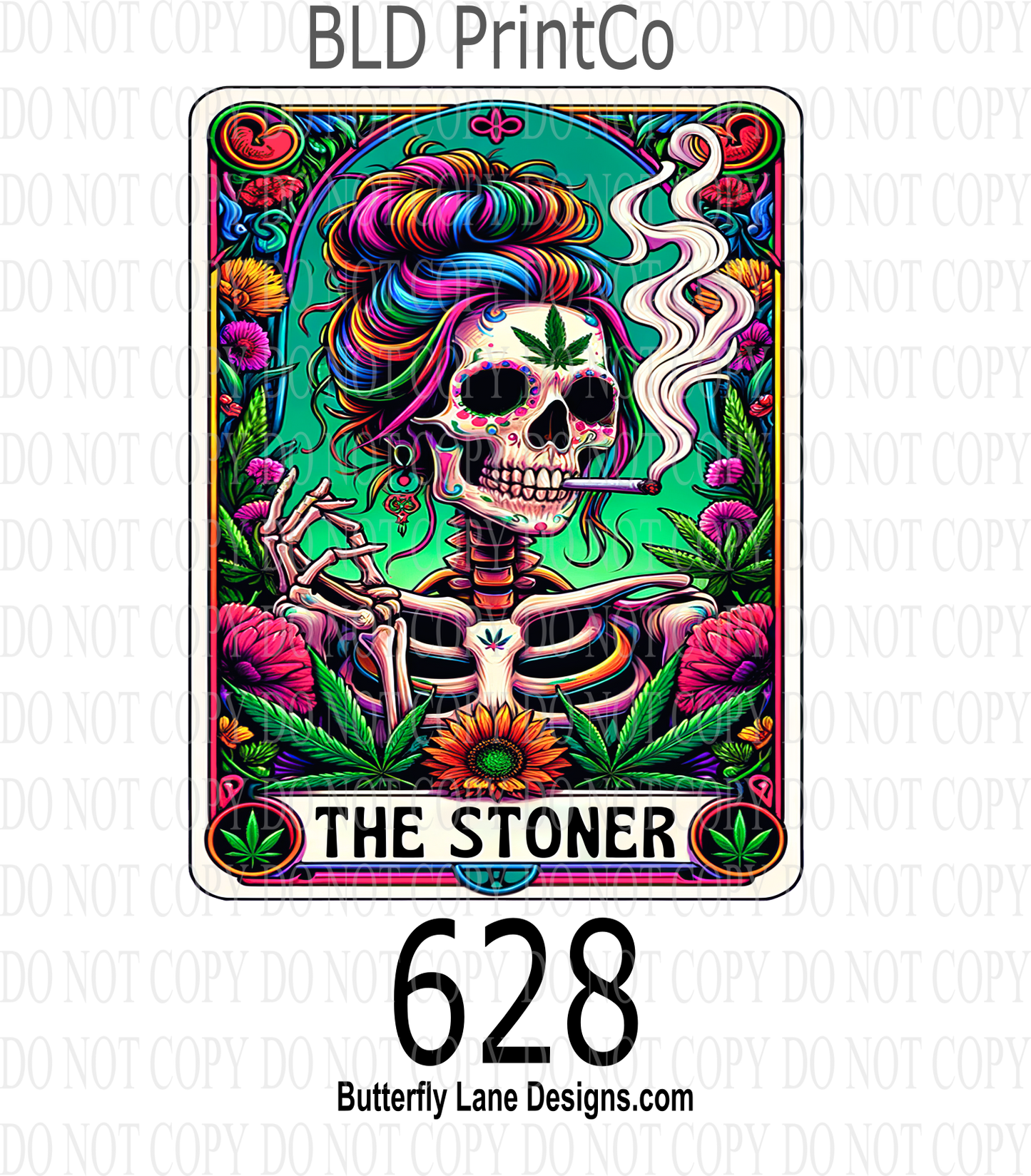 D628 Tarot-The Stoner