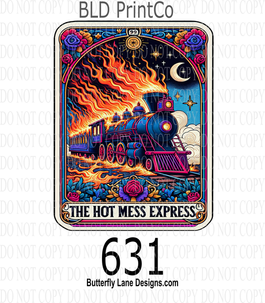 D631 Tarot- Hot mess express