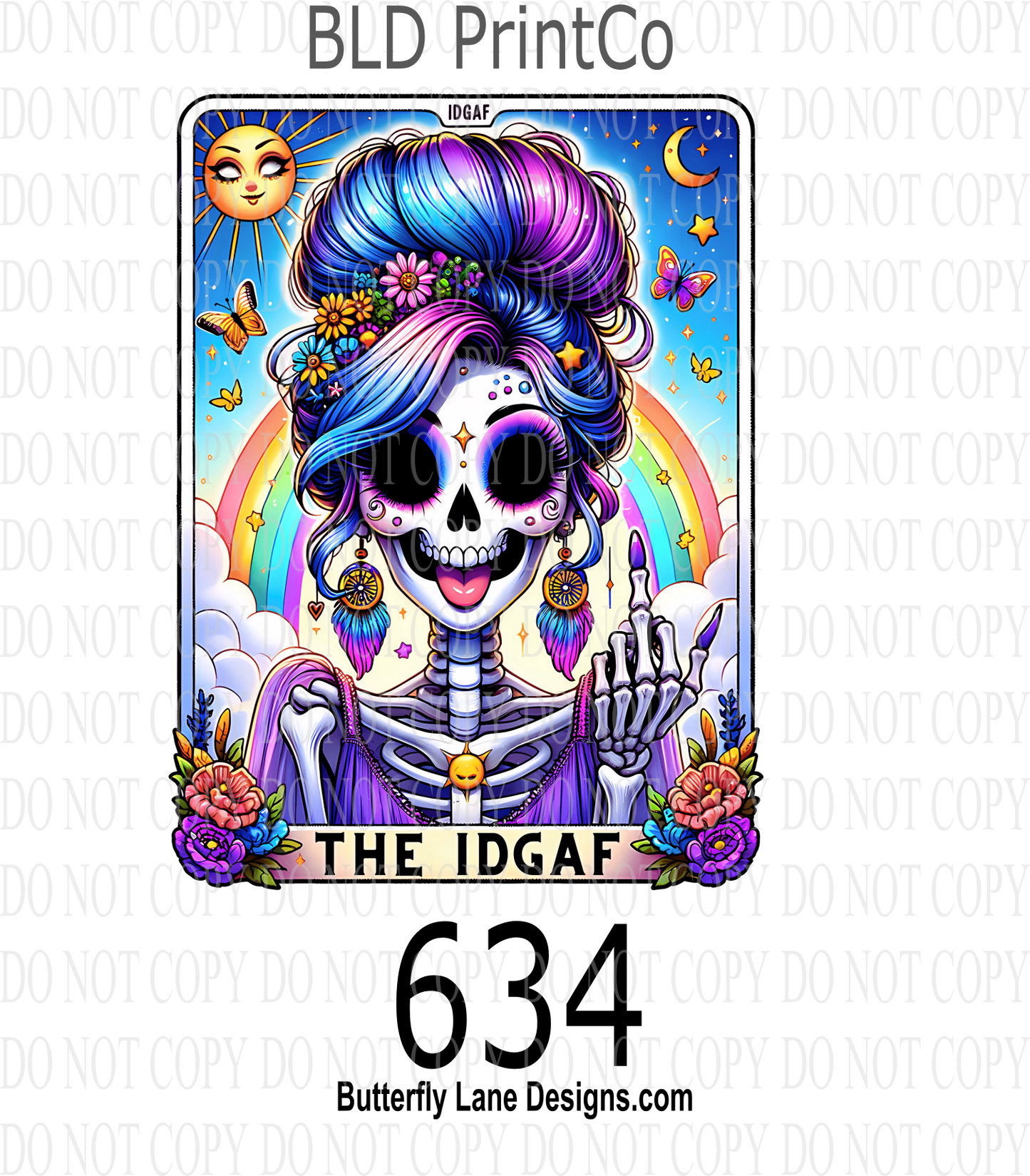 D634 Tarot- The IDGAF