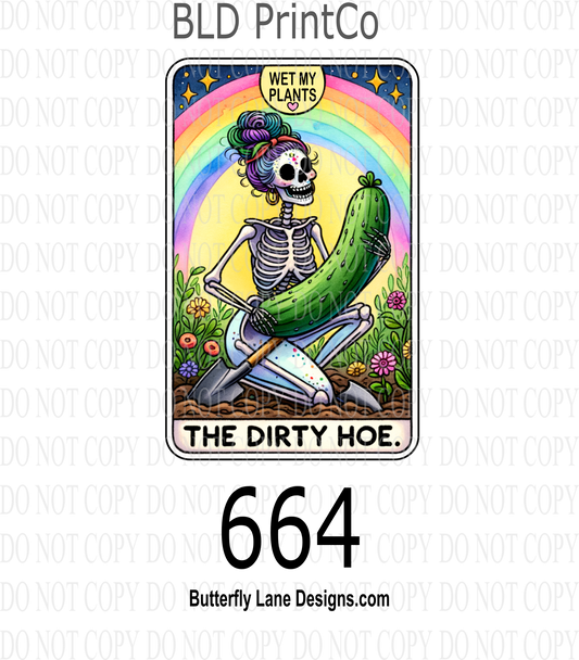 D664 The Dirty Hoe-Tarot