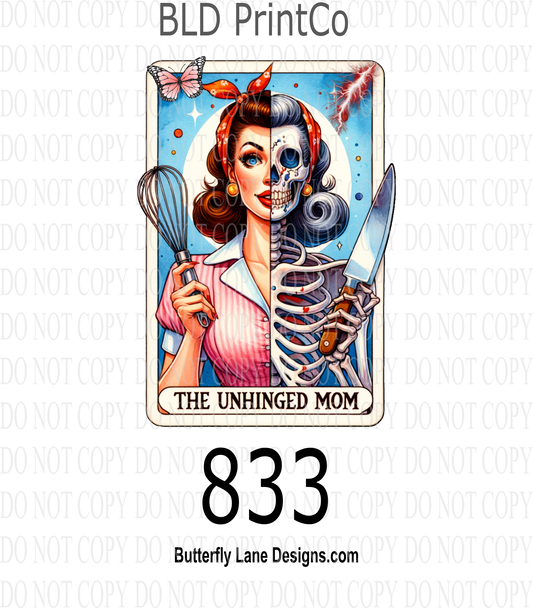 D833  The unhinged Mom _Tarot