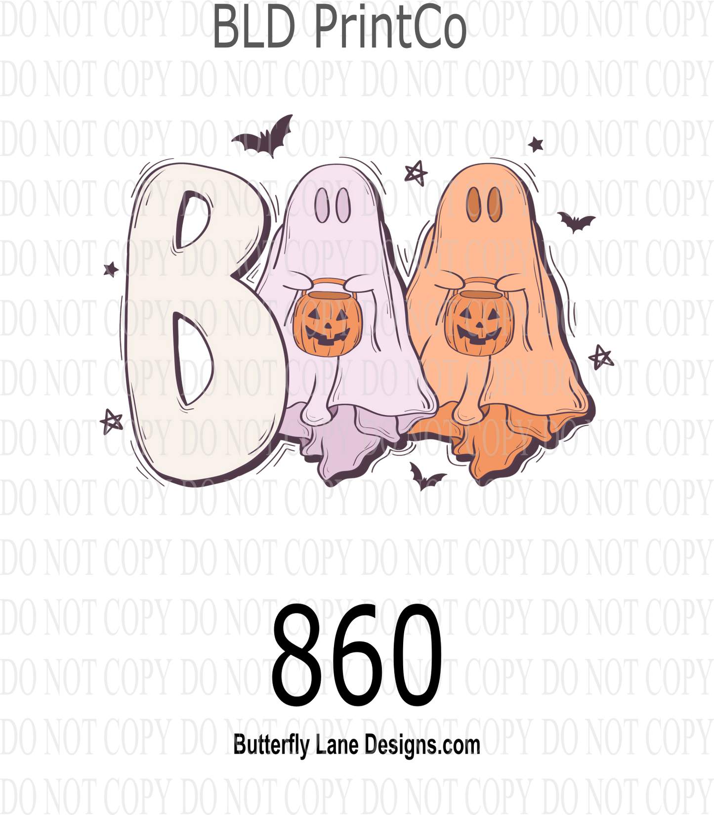 D860 BOO with ghosts