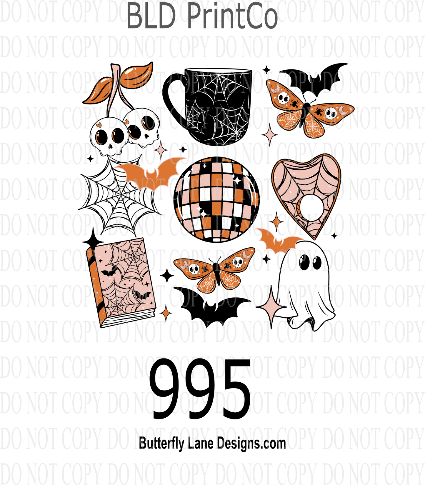 D 995 Spooky_doodle_grid