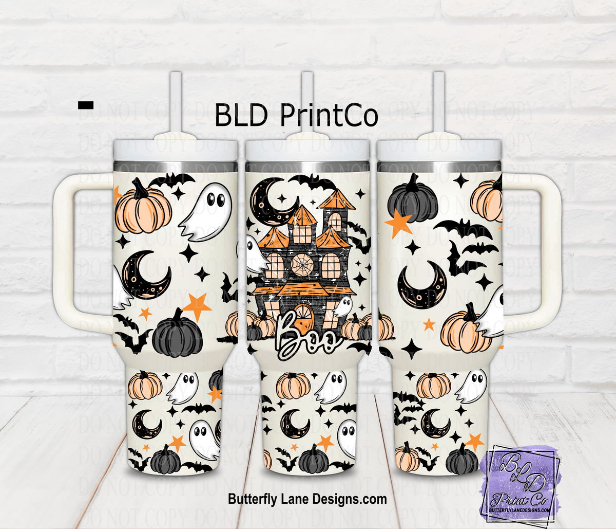 Boo Boo Lane F47 Boo Haunted House – Butterfly Lane Designs