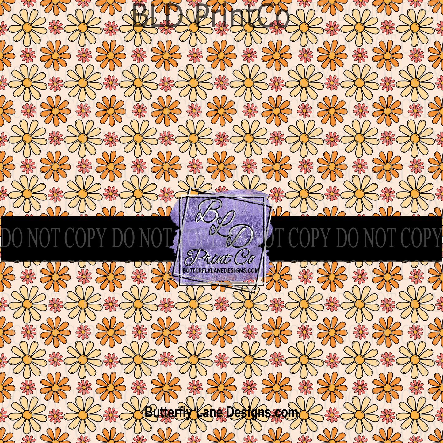 Floral Groovy Print PV 701   Patterned Vinyl