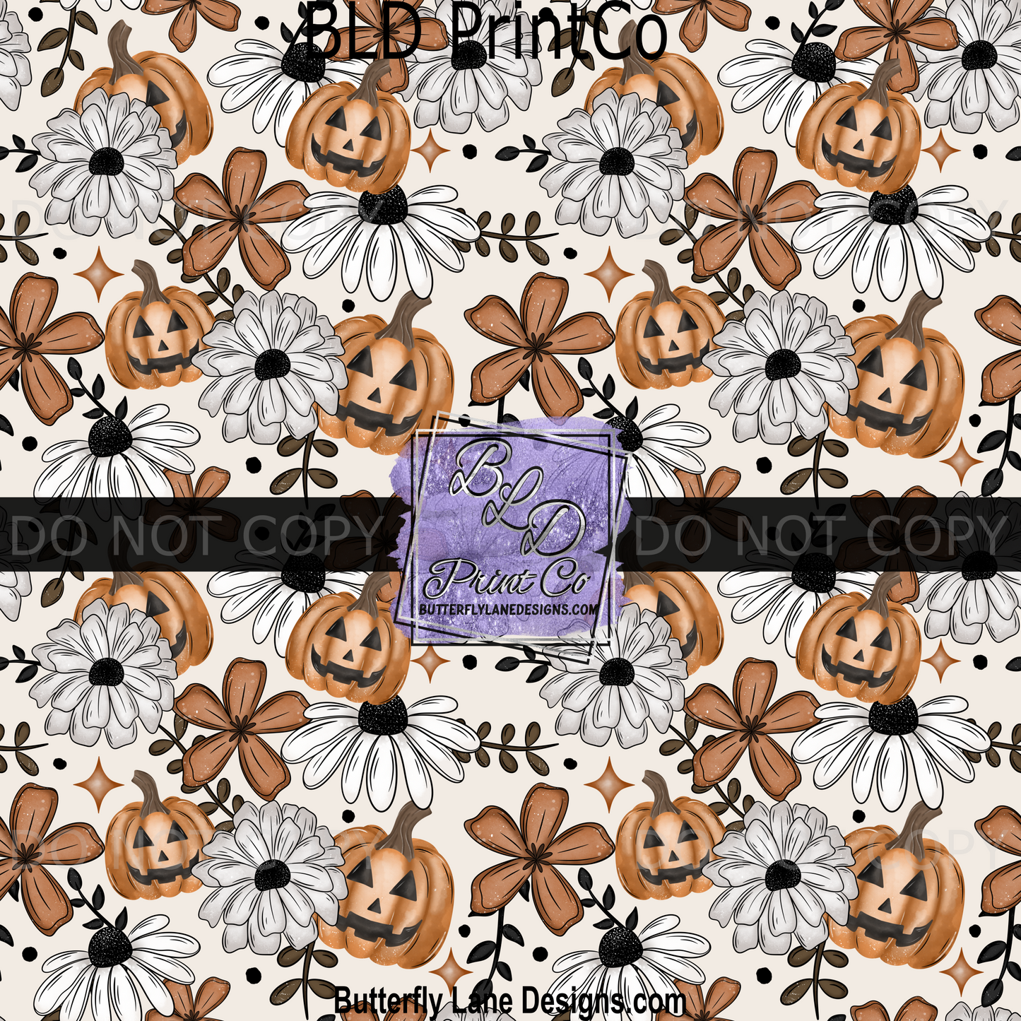 Floral Pumpkin PV 1284