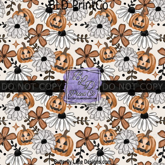 Floral Pumpkin PV 1284