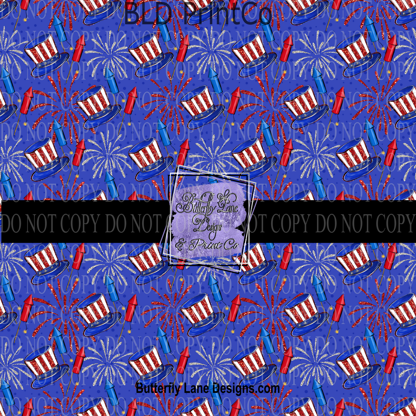 Fourth of July 1 PV 586 - Patterned Vinyl