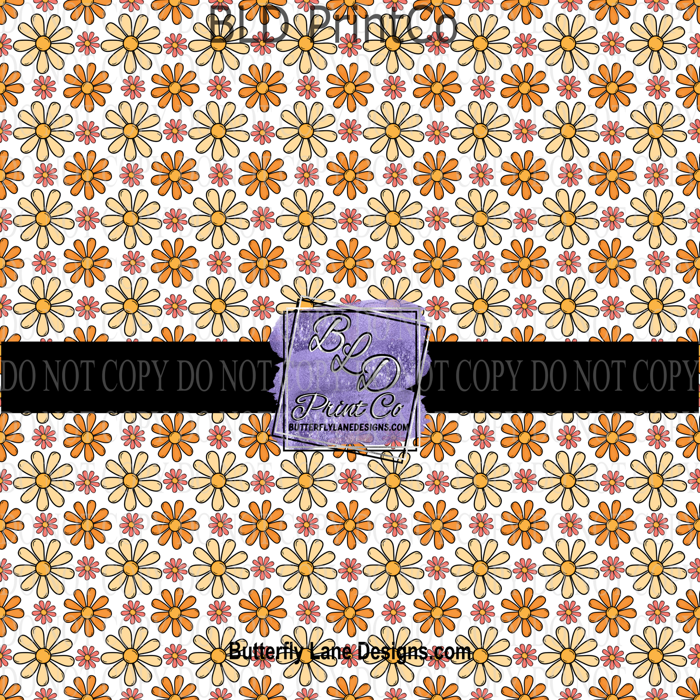 Groovy Florals   PV 697   Patterned Vinyl