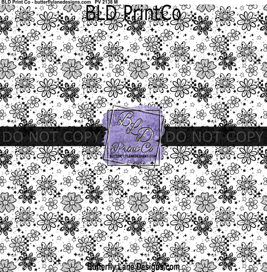 Grunge_Florals_White PV 2138