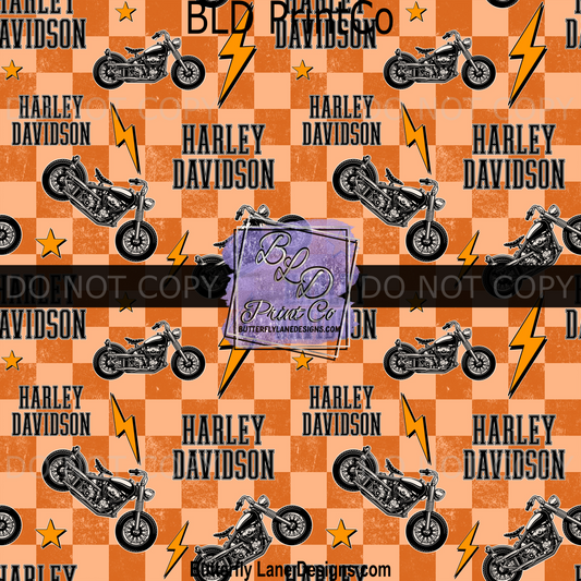 Harley Black & Orange- PV Limited 0004