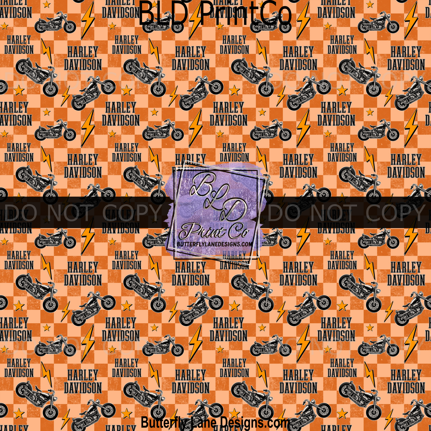 Harley Black & Orange- PV Limited 0004