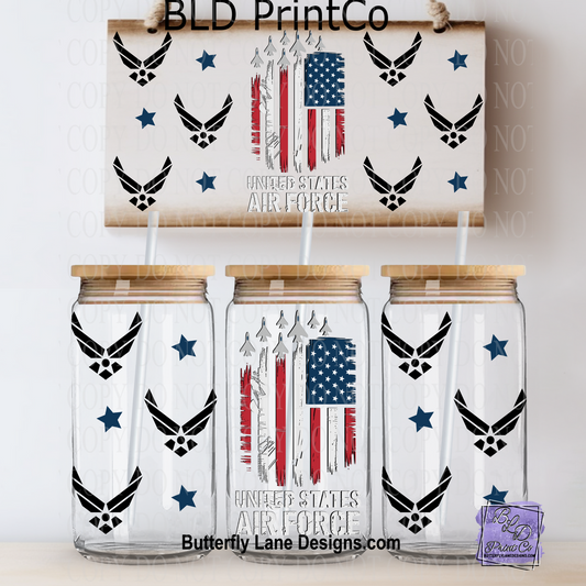 L533 Airforce -Blue stars