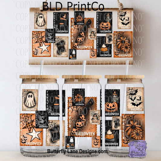 L615 Forever Halloween stamps- BLD