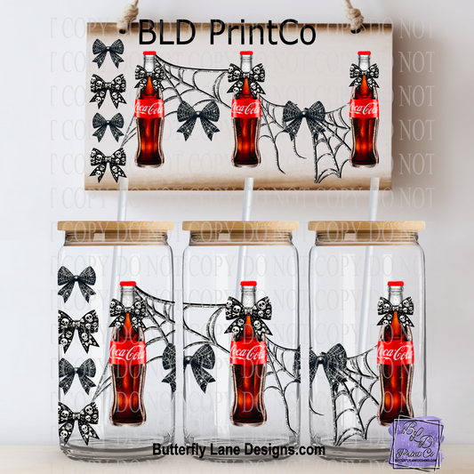 L629 Spooky Soda -UV DTF Libbey wrap