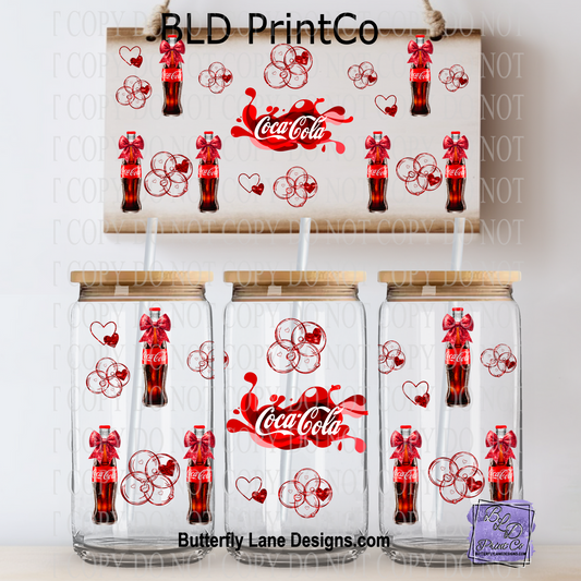 L631 Sparkle Bubble Soda-UV DTF Libbey wrap