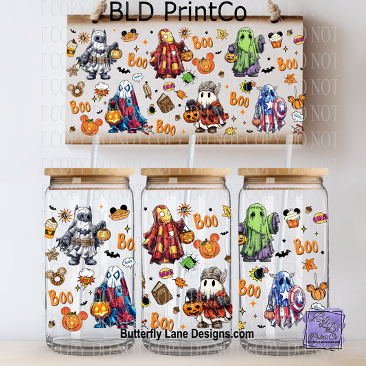 L642 Super Hero ghosts