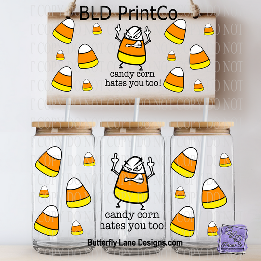 L658 Candy Corn hates you too