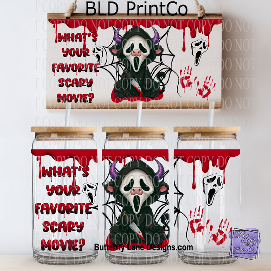 L680 Highland Ghost face-Spooky Moo