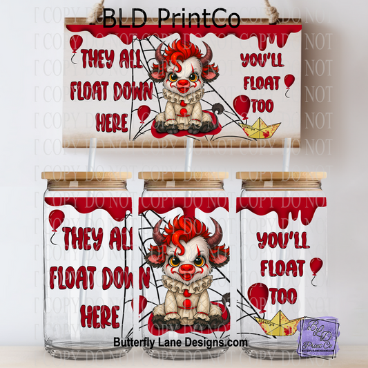 L681 You'll Float too Highland Spooky Moo