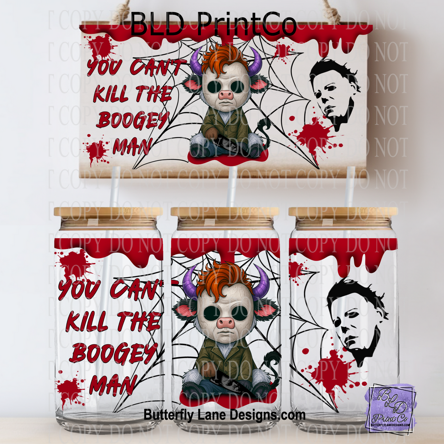 L683 Boogey man Spooky Moo