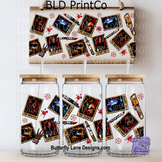 L704 Scary Movie Tarot