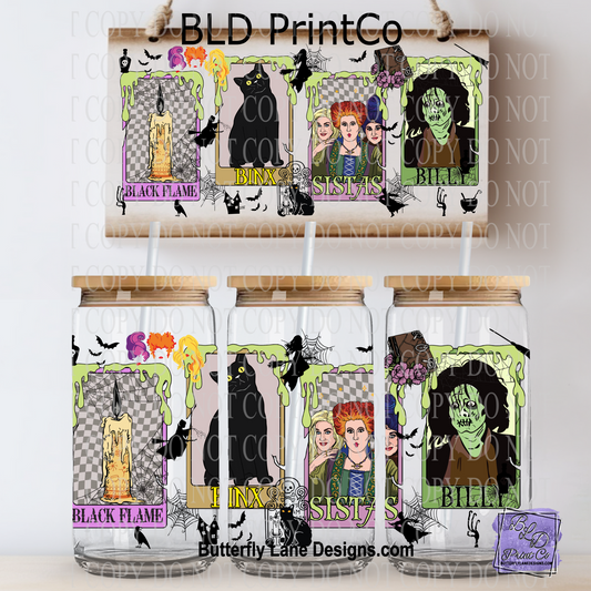 L712 Witches, brooms and candles