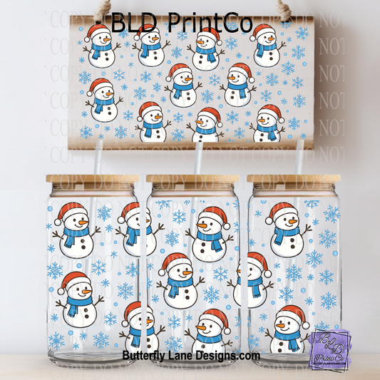 L782 Snowman & Snowflakes