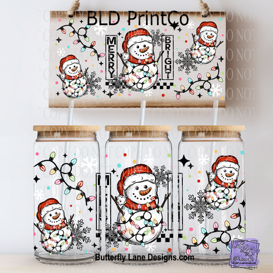 L788 Merry & Bright Snowman