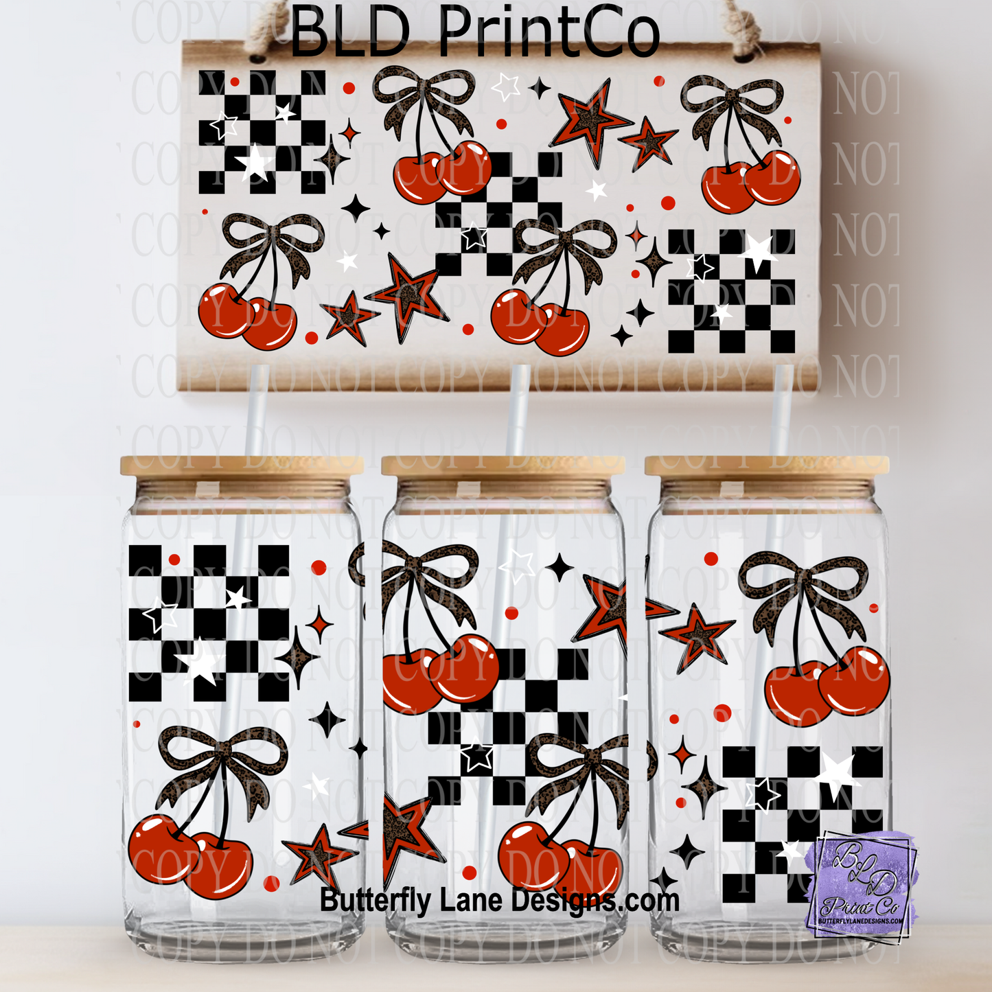 L790 Checker Cheetah & Cherries