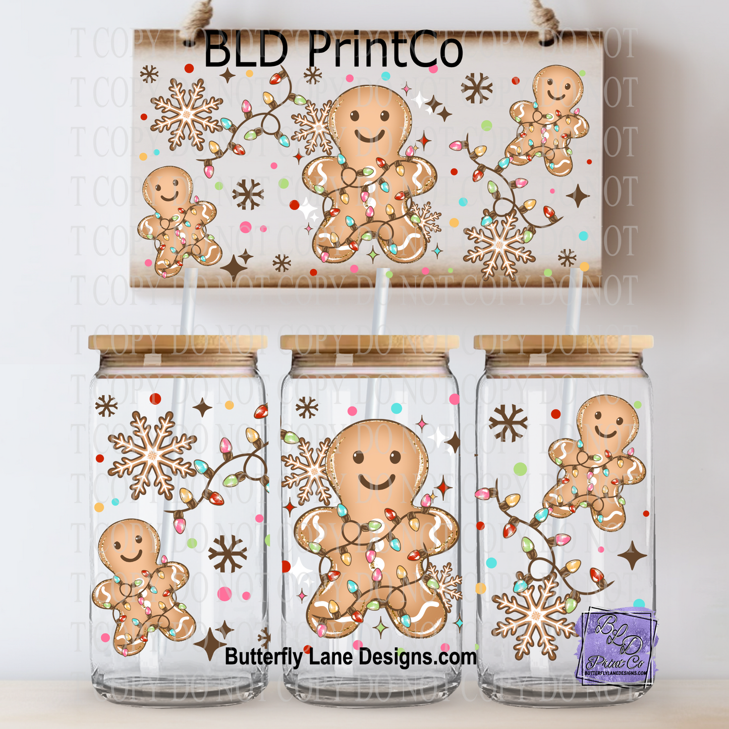 L801 Gingerbread_Christmas_Lights