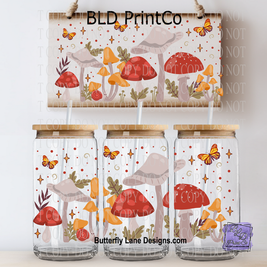 L819 Cottagecore Mushrooms