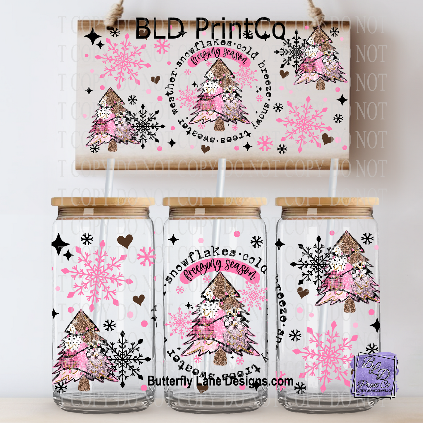 L831 Freezing Season Circle- Pink season