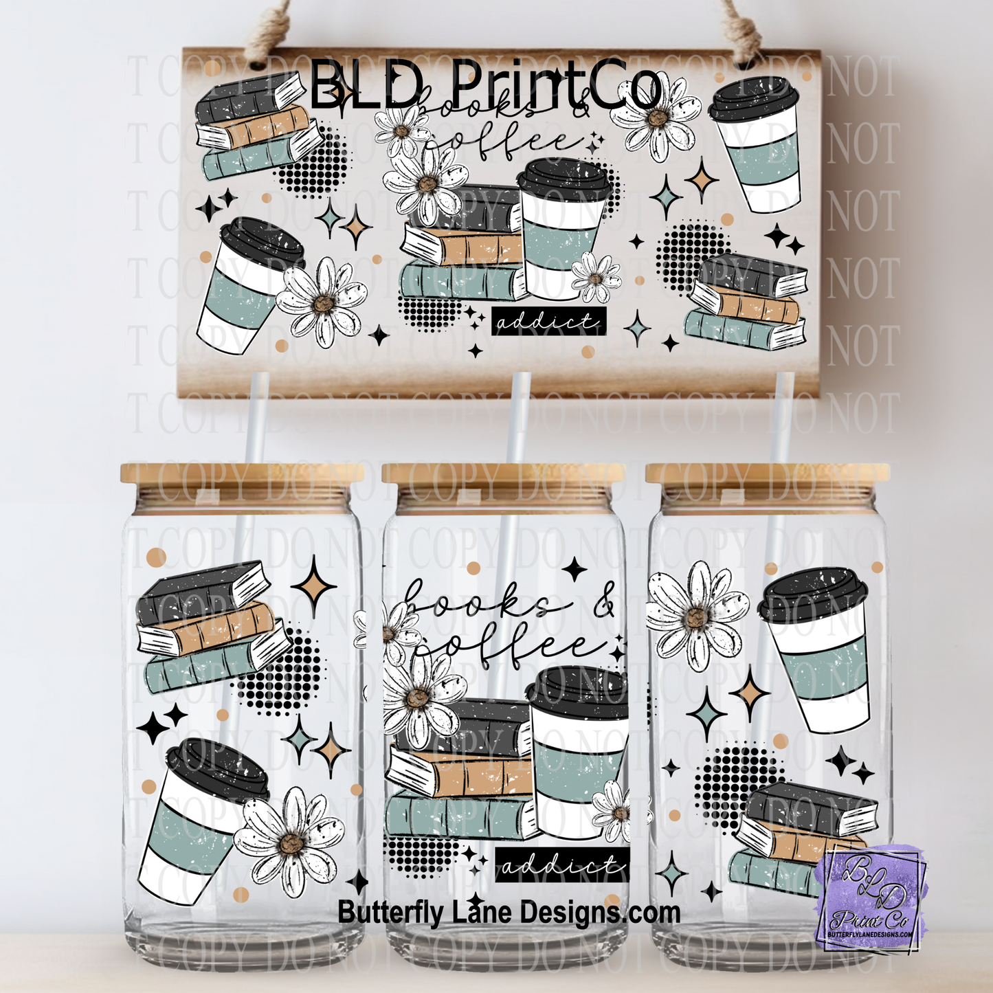 L837 Books & Coffee addict