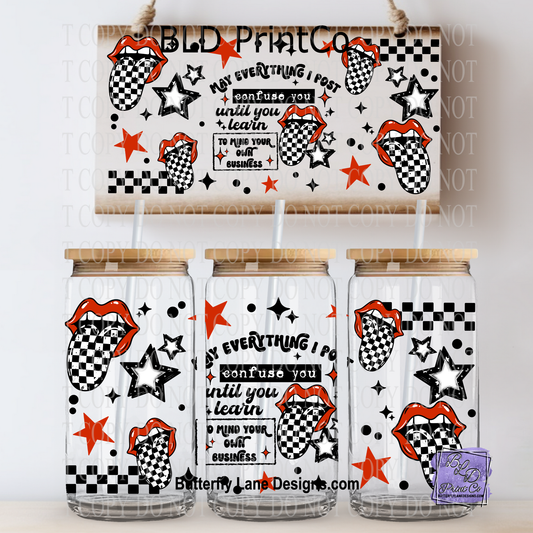 L846 May everything I post. Confuse you