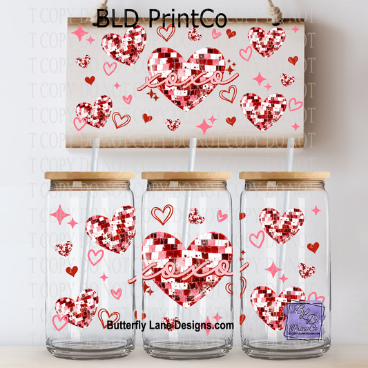 L849 Disco Heart-Valentine